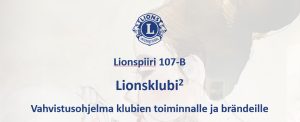 Aktiviteetipaja 4: Lionsklubi² 16.3.2023 klo 18-20