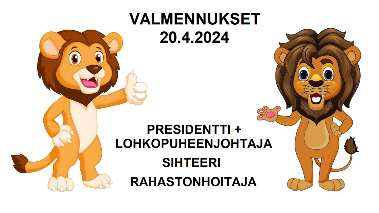 Klubivirkailijakoulutus 20.4.2024 - Lions B-piiri