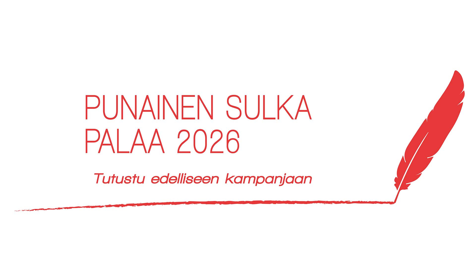 Punainen Sulka keräys tulossa 2026, oletko valmis?